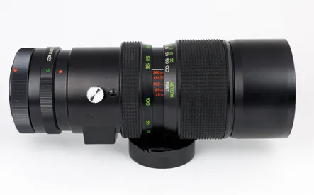 Vivitar lens ready for mounting